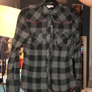 Western button down shirt